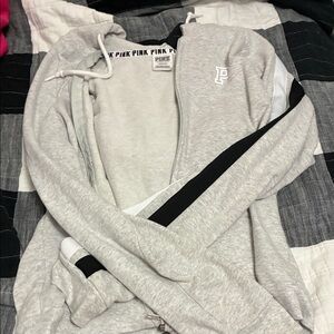 Victoria's Secret Gray and Black Jacket